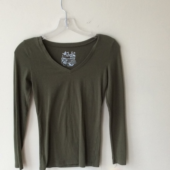 mandee Tops - Mandee green shirt size small.